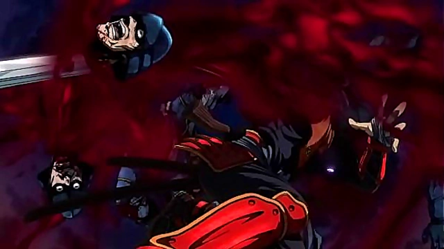 Alucard Takes Control in Hellsing Ultimate Anime Episode 3