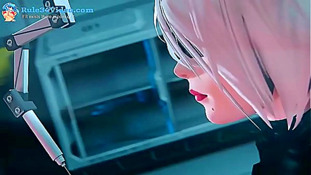 Nier Automata 3D hentai – Intimate Assembly with Seductive AI Beauties