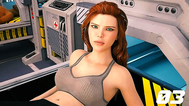 Busty Teen 18+  Tempt Alien Robot for Epic 3D Bukkake in Medieval Fantasy Realm