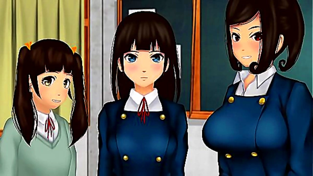 Student Council President Falls to Tempting Seduction in Steamy Anime Encounter