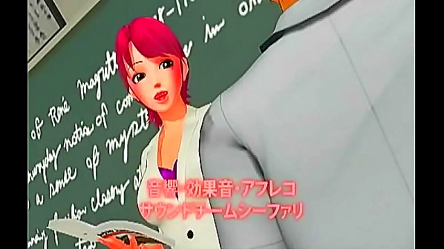Sultry 3D Hentai Babe Receives Intense Pleasure With Her Tight Hole