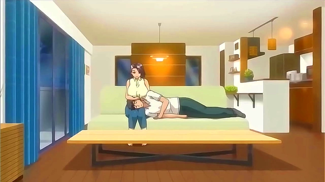 MILF Wife Takes On Stranger for Steamy Hentai blowjob & Creampie Adventure