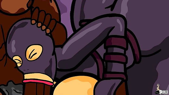 Disguised Busty StepMom Ravished by Rugged Black Cocks in Anime Gangbang