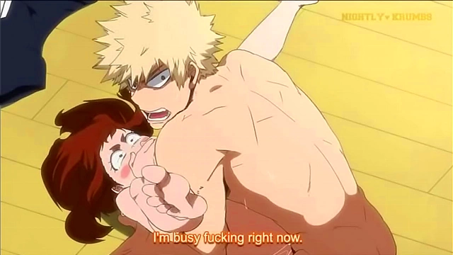 Naruto and Deku Surprise Nami with Hilarious hentai Fun