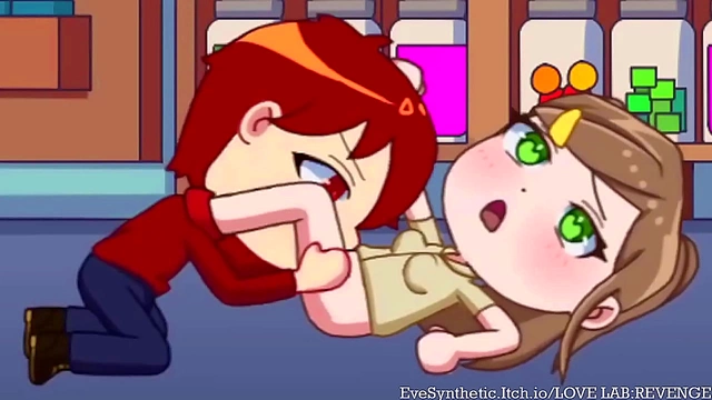 Cute Anime Girls 18+ Takes Sweet Through Passionate Pleasure in Love LabScene