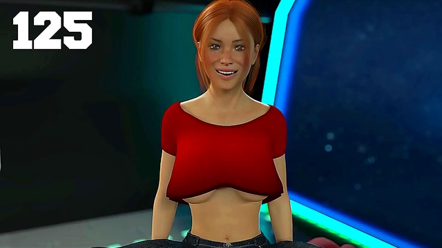 Busty Haley Turns Stranded Space Date into Hot Pleasure Adventure