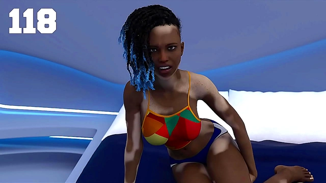 Stranded in Space – Busty 3D Anime Beauties Tempt You with Curvy Delights & Creamy Finish