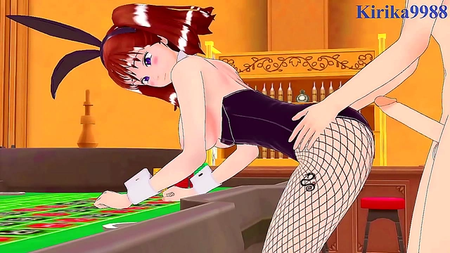 Diane & Elizabeth Lioness Bunnies Engage in Steamy 3D Hentai Pleasure Fest