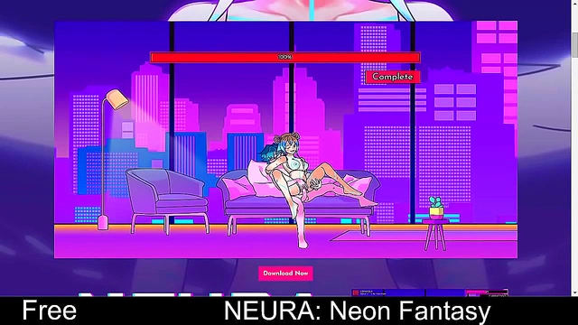 Cute Protagonist Embarks on Steamy Role-Play Adventures in NEURA Neon Fantasy