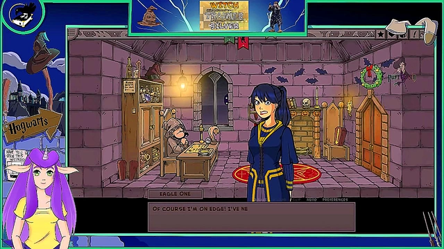 Seductive Anime Witch Teaches Her Lustful Friend Hot Harry Potter Magic