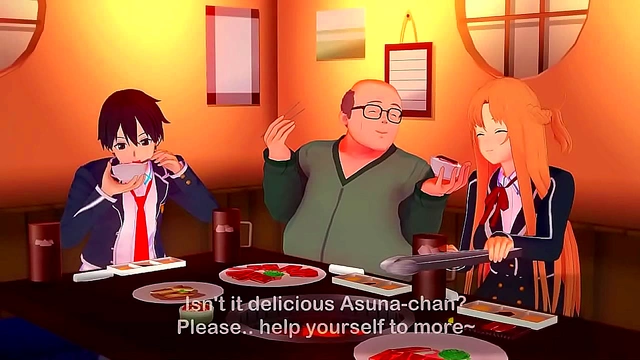 Asuna Charms with Hypnotic Seduction in-SAO Hentai Journey