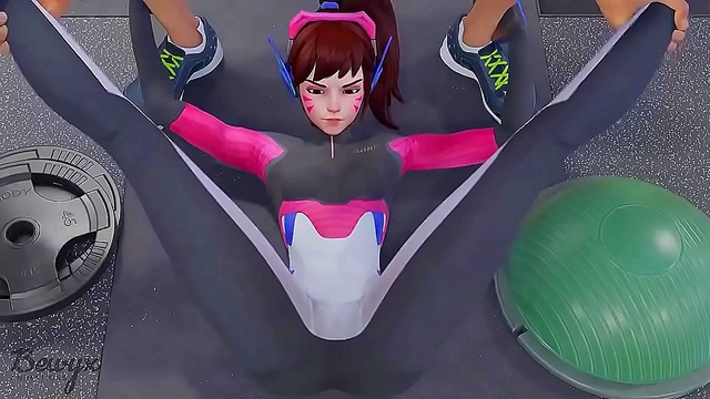 DVA’s Personal Training Turns Steamy with Blowjob & Anal Creampie Finale