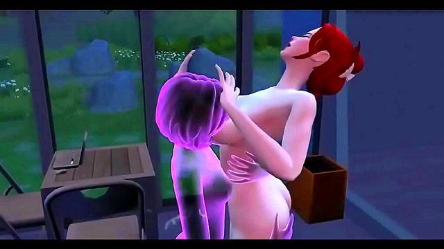 Spectral Seduction – 3D Hentai Girls 18+ Fulfills Desires Once More