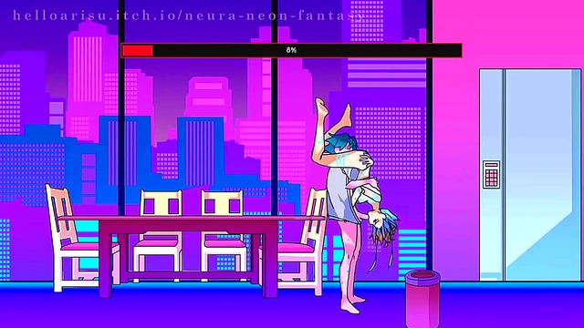 Cute Anime Girls 18+ Embarks on Seductive Fantasy Journey in NEURA – Neon Day 8