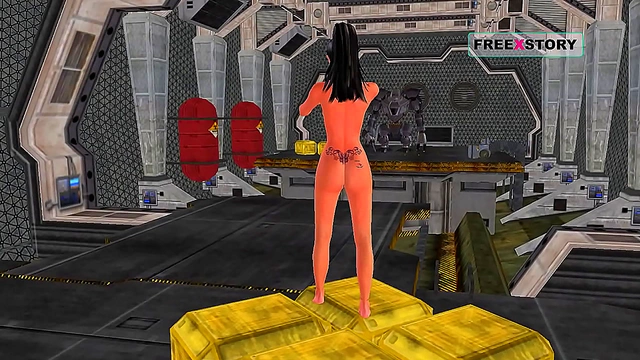 Sexy 3D Anime Indian Teen 18+ Tempts with Bananas and Sultry Positions