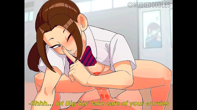 Nene Takes Control – Steamy Classroom Ride in hentai Anime