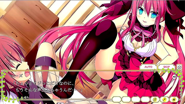 Rose Dazzles with Sensual Charm in Hot Eroge hentai Scenes