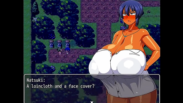 Busty Natsuki Tempts with Seductive Strip tease in Steamy Fantasy Scene