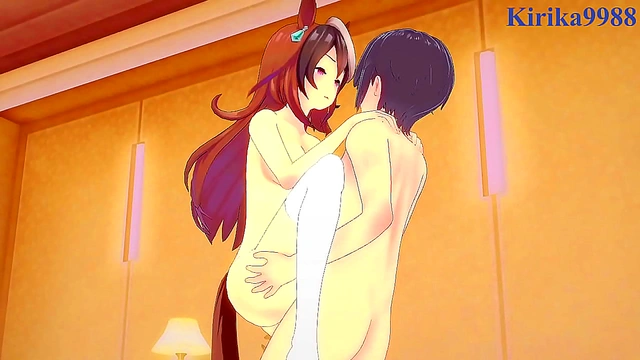 Symboli Rudolf Engages in Steamy 3D Anime Sex with Busty Uma Musume Oppai Delight