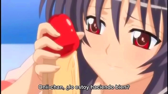 Hentai Spanish Sub – Seductive Anime Duo Shares Fiery Passion Together