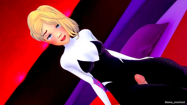 Spider-Gwen Seduces in Her Suit at Love Hotel for Sizzling Uncensored Fun