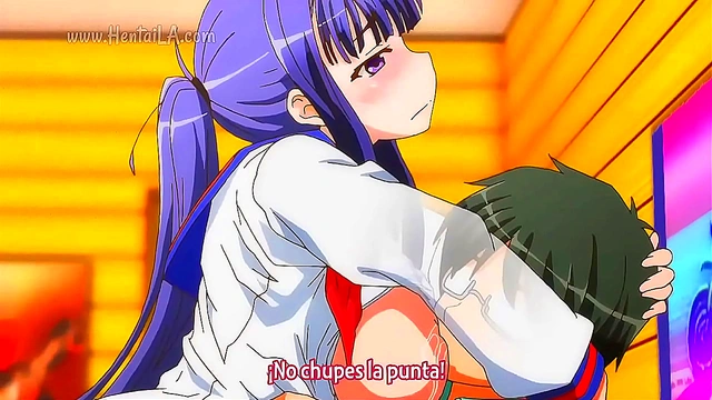 Horny Hentai Teen 18+ Finds Pleasure in Spanish-Subbed Anime Adventure