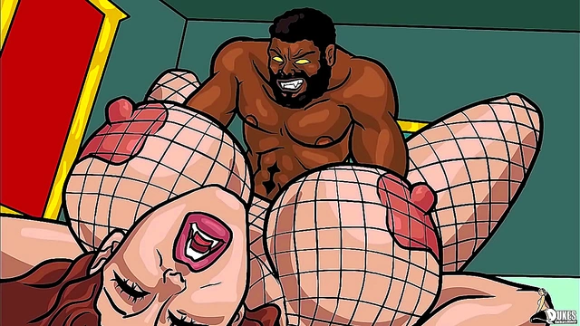 Vampire Queen Finds Pleasure as busty BBC Sex Slave in Anime Quest