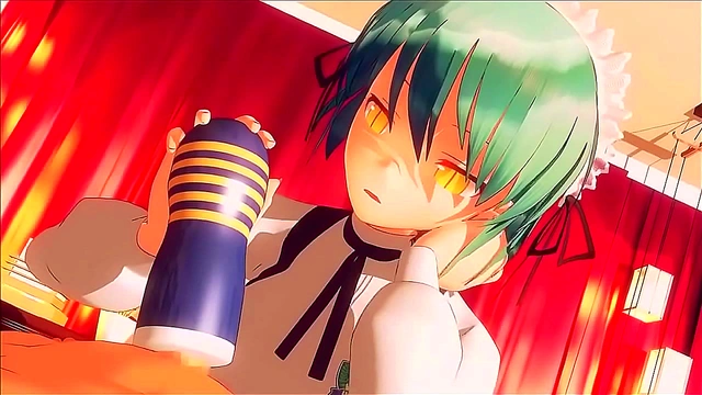 Hikage’s Emotionless Service Turns into Hot Senran Kagura Anime Action