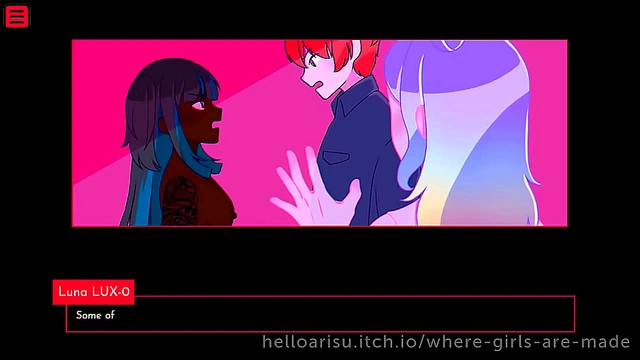 Luna Lux Guides You Through a Sensual Anime Journey Filled with Desire