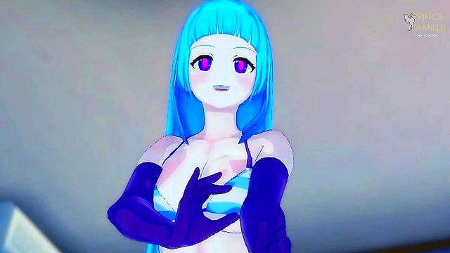 Mememe Chan Tempts You in Seductive JOI Dreams from Music Video Anime