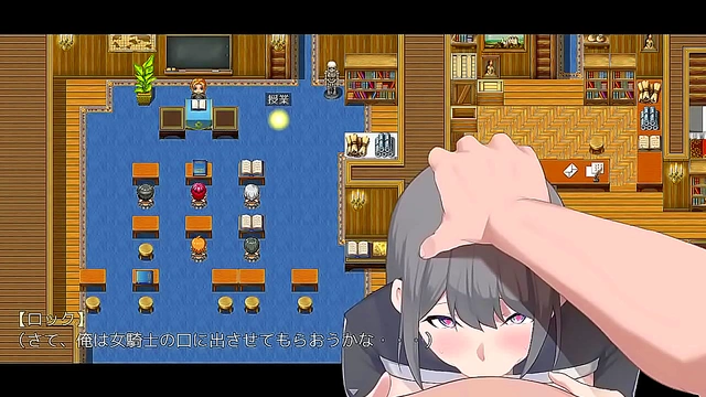 HornyKnight Tempts Game Lover's GF into a Scorching NTR Encounter