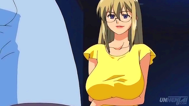 Sexy Anime StepStepMom Spoils Her Stepson with a Luscious Blowjob and Thick Cumshot