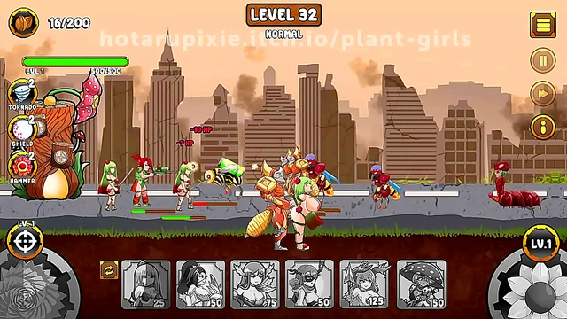 Plant Girls 18+  Seduce While Battling Bugs in Steamy Anime Quest Level 32