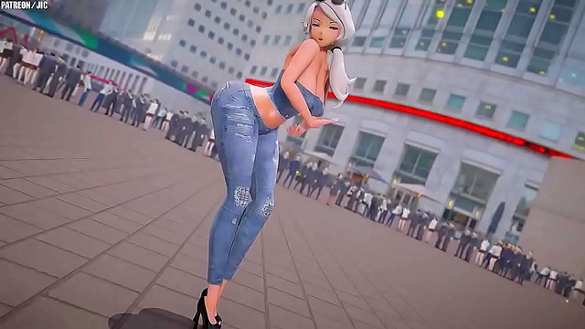 Willow Schnee Entices JICJIC with Sensual Dance in Stunning RWBY Scene