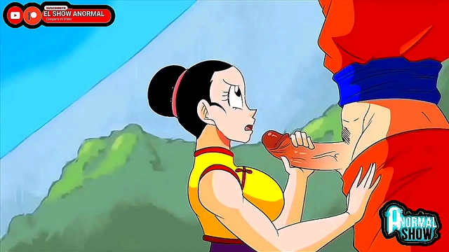 Chichi Joins Milk & Goku’s Steamy Dragon Ball Z Couple Adventure