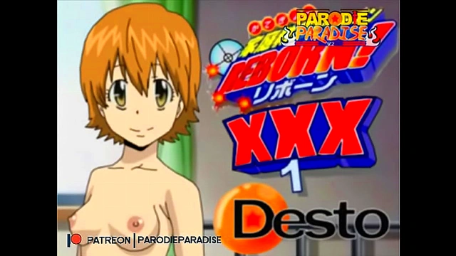 Kyoko Seduces Tsuna in a Steamy Hitman Reborn Anime Encounter