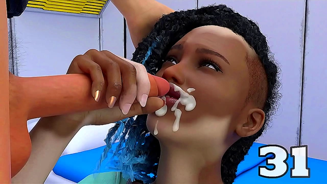 Space Virgins Crave Giant Dicks & Busty Boobs Overflowing with cum in Sexy Uniforms