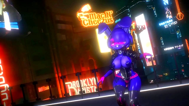 Bonnie's Sultry Dance Charms in K-Pop Styled 3D Anime Fantasy