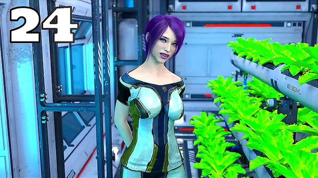 Shy Emo Girls 18+ Finds Solace in Busty Adventure in(Stranded in Space) 3D Hentai