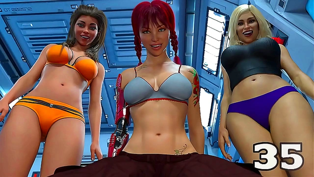 Busty Teen 18+  Seduce With Strip Poker for Epic 3D Alien Sex & Explosive Orgasms