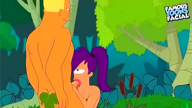Leela Takes Control, Riding Zapp for Intense Pleasure in Futurama Hentai(Scene)