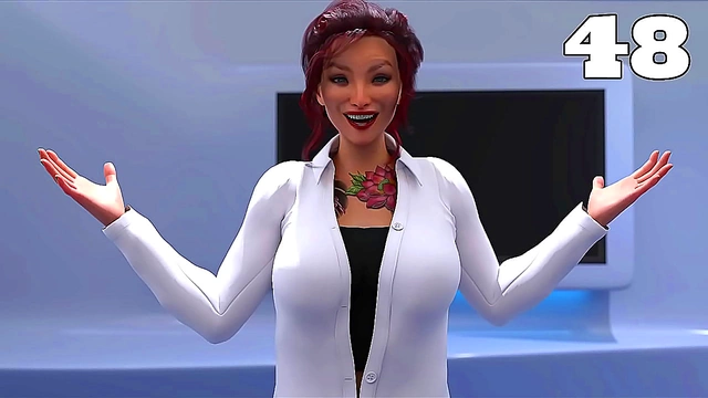 Busty New Arrival Tempts Astronaut with Lush Curves in Space Encounter