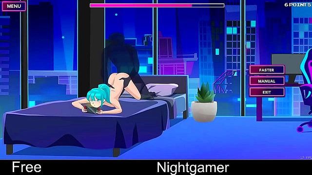 Cute Anime GF Turns Up the Heat in Steamy Midnight Encounter