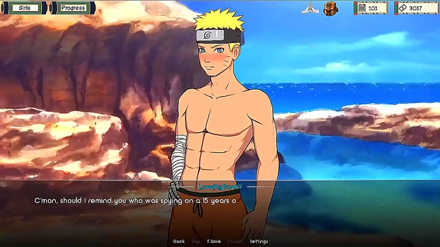 Summer Seduction – Naruto Kunoichi Trains in 3D Anime Paradise