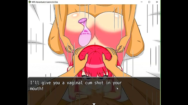 voluptuous NTR Heroine Rides a Monstrous Cock in Epic RPG Adventure