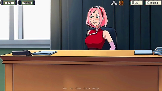 Sakura Finds Ecstatic Bliss with Vibrant Toy in Kunoichi Trainer Anime