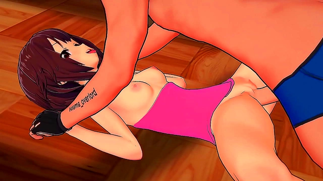 Megumin Drops the Towel for a Scorching Encounter in Konosuba Parody