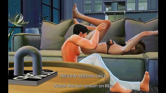 3D Hentai Prof Tempts Student in Heartfelt Sims-Style Romance