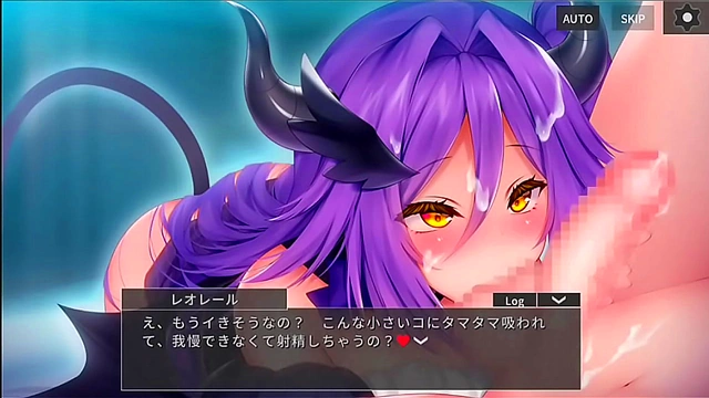 Sensual Hentai Game Heroine Enjoying Wild Pleasure from Massive Cock