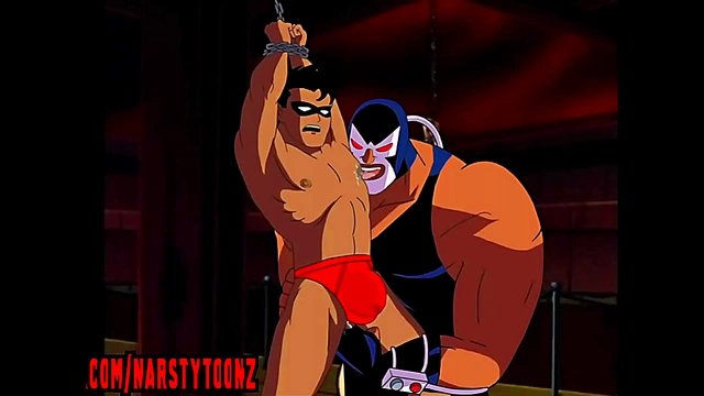 Robin Finds Pleasure in Bane’s Touch During Intimate Anime StepMoment